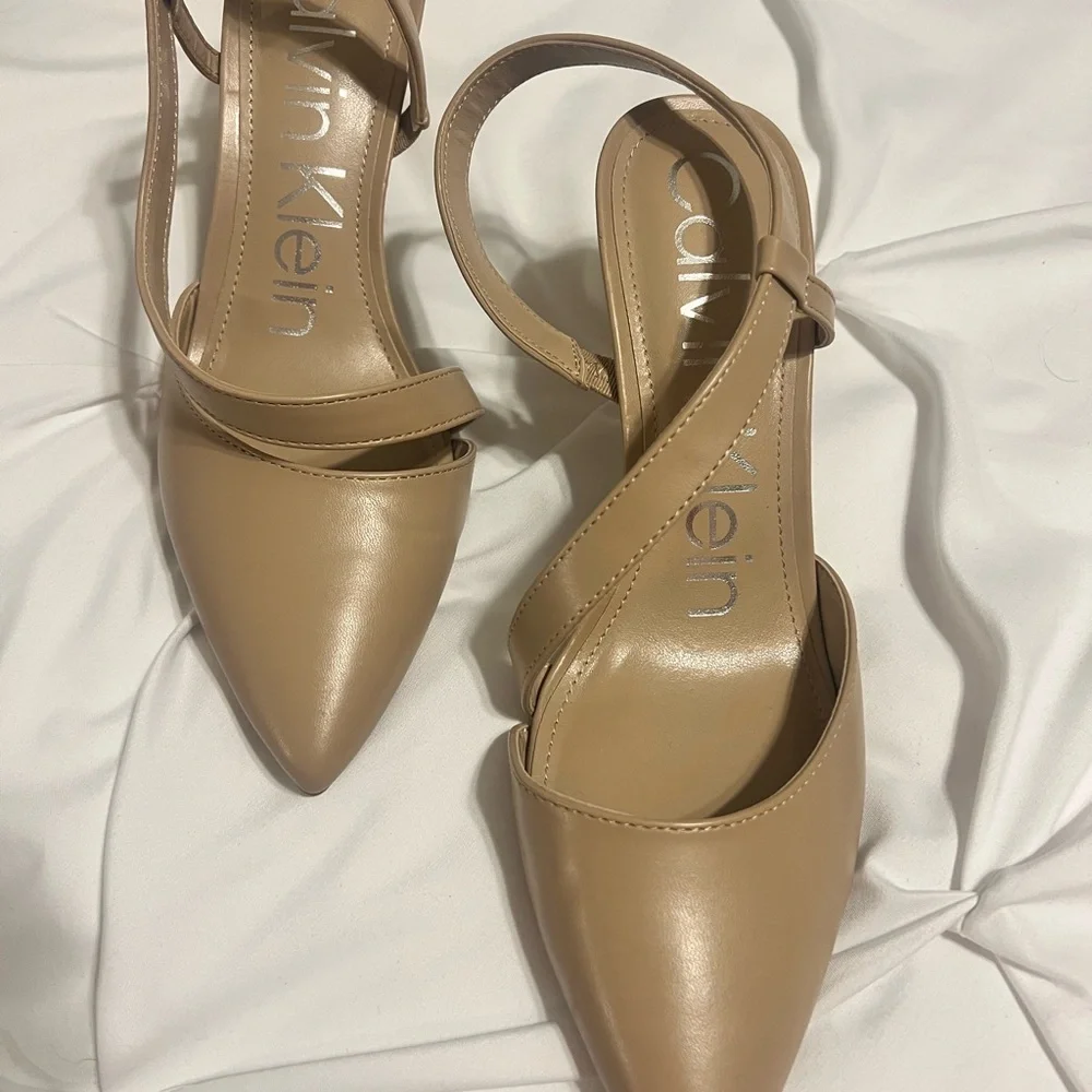 Calvin Klein Women's Neutral Heels - Picture 1 of 3
